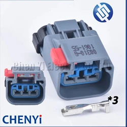 3 Pin 2.8mm female auto waterproof wiring harness plug connector For Cummins crankshaft camshaft position sensor plug 52772-B5