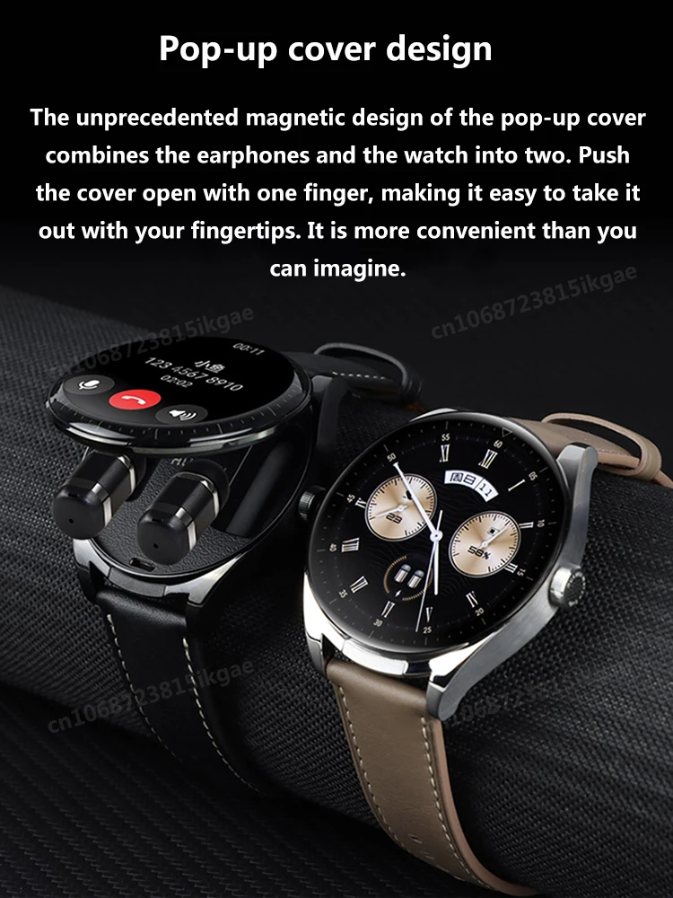 In Stock HUAWEI WATCH Buds Earphone Watch 2-in-1 Smart Watch Noise Reduction Call Blood Oxygen Monitoring Strong Battery Life