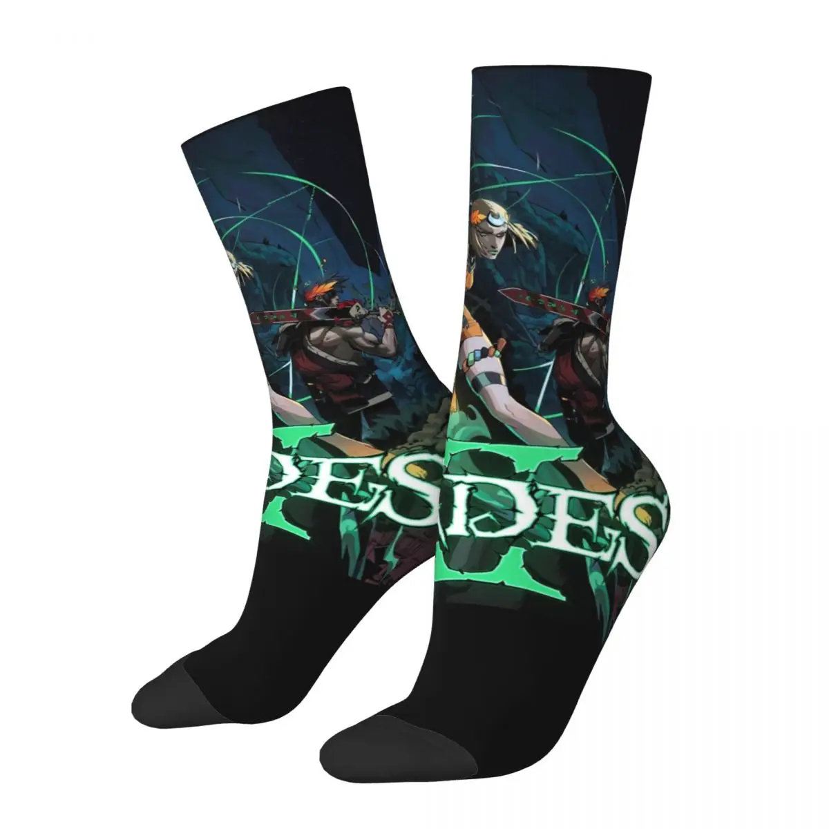 Funny Men's Women's Hades 2 Video Games Dress Socks Greek Mythology Merch Warm Socks Super Soft Birthday Present