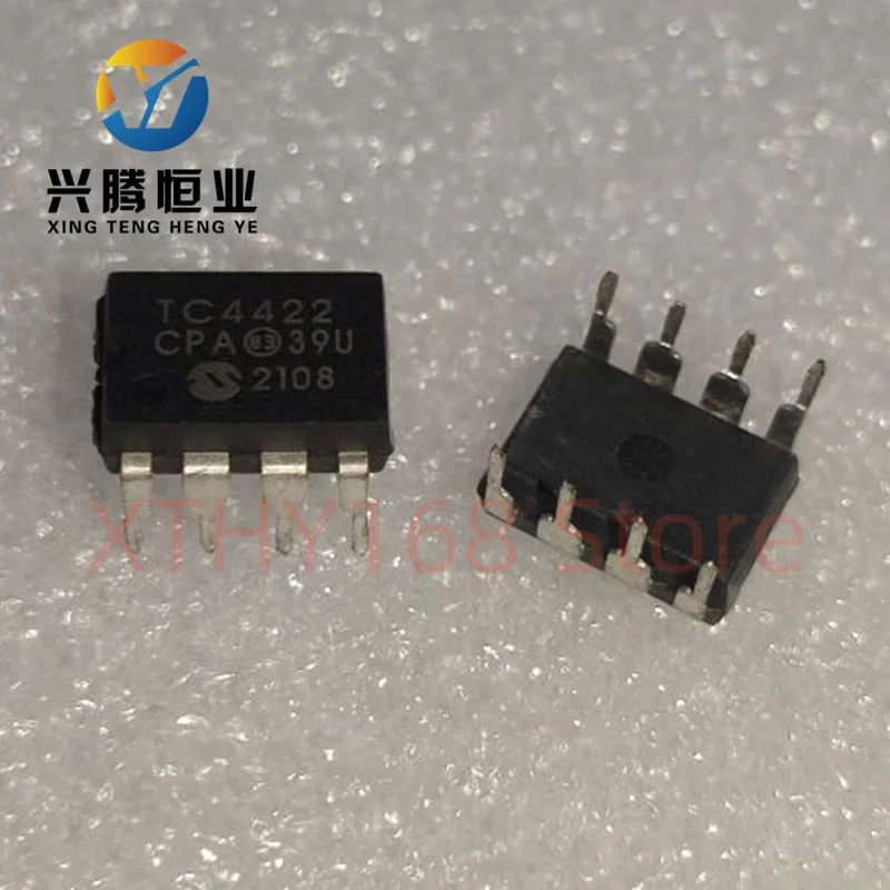 5 pz/lotto TC4422CPA TC4422 9A driver MOSFET ad alta velocità DIP-8 100% nuovo e originale