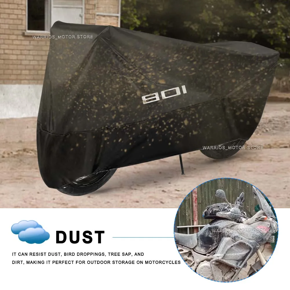 For Husqvarna Svartpilen 801 Svartpilen801 S801 2024 2025 Motorcycle Cover Waterproof Motorbike Rain Dust Snow Sun UV Protector - Image 4