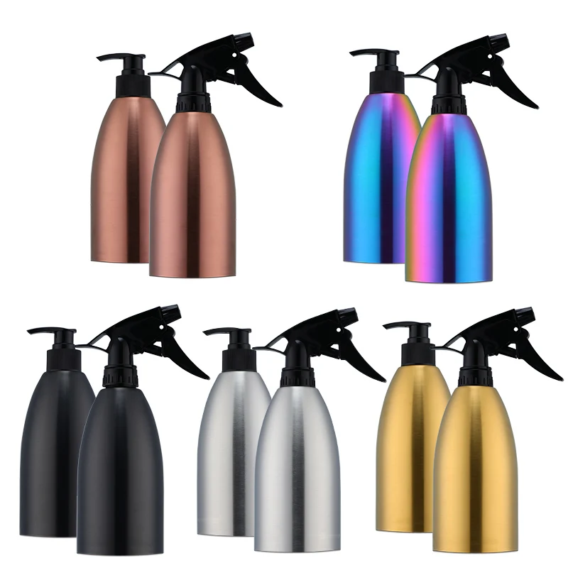 500ml Stainless Steel Oil Spray Lotion Soap Bottle Practical Vinegar Olive Oil Sprayer Soy Sauce Seasoning Bottle BBQ Dispenser