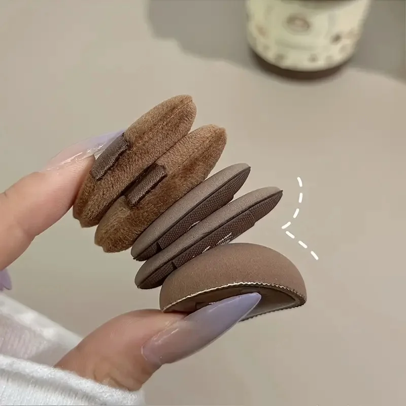 5 szt. Mini Puszki do Paleców z Pudełkiem Poduszka Powietrzna Puder Podkład Gąbka Korektor do Twarzy Krem BB Aplikator Kosmetyczny Narzędzia do Makijażu