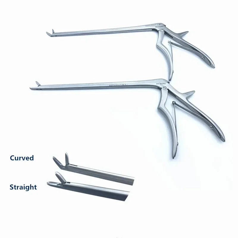 Straight head  Nucleus pulposus forceps Nucleus pulposus clamp Bone scissors Veterinary orthopedics Instruments