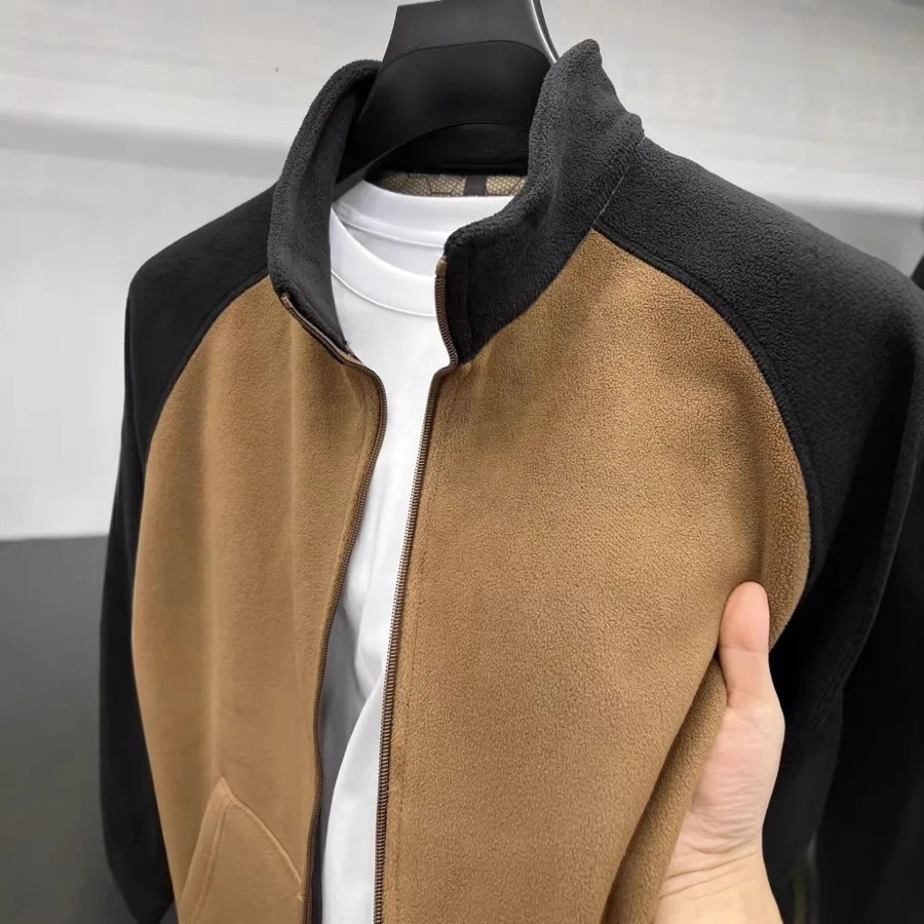 

Вельветовая бейсбольная куртка в стиле пэчворк, пальто на молнии с длинными рукавами, Harajuku, весна-осень, свободная повседневная верхняя одежда, американский винтаж