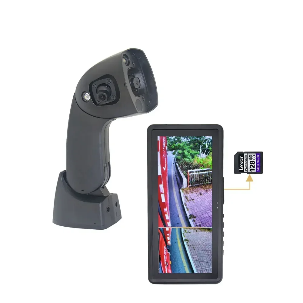 JEAVOX 12.3'' Truck Bus Camera System Replace Outside Mirrors Side View Mirror Monitor System with Dual Lens 1080p Camera