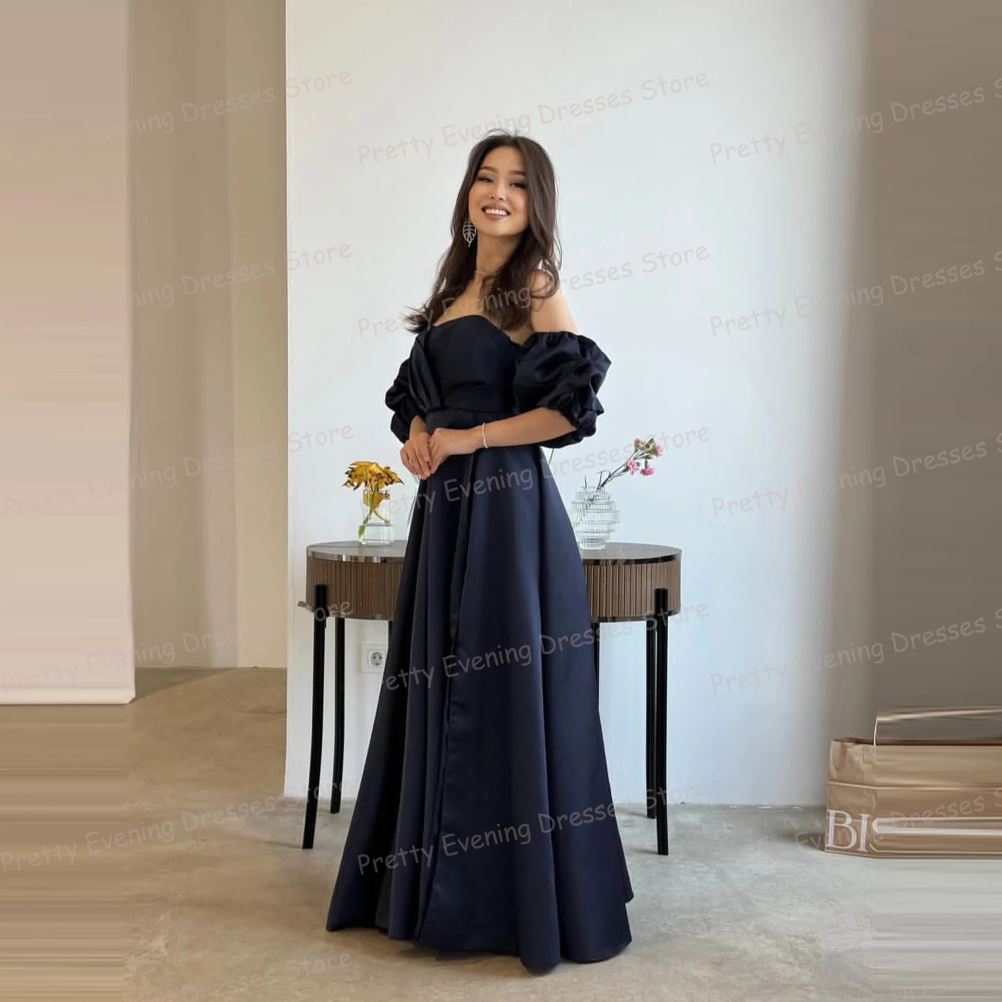 

Simple Strapless Evening Dresses Woman's Mermaid Prom Gowns Sexy Sleeveless Off Shoulder 2025 Party Vestidos De Novia Customized