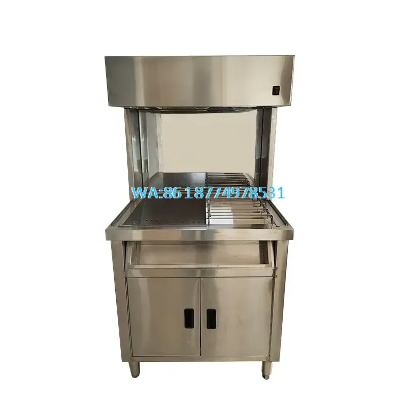 Wmwmnu Countertop Fry Warmer Chip Station Fryer Dump Station Snack Food Potato Chips Warmer Tool for Commercial Use