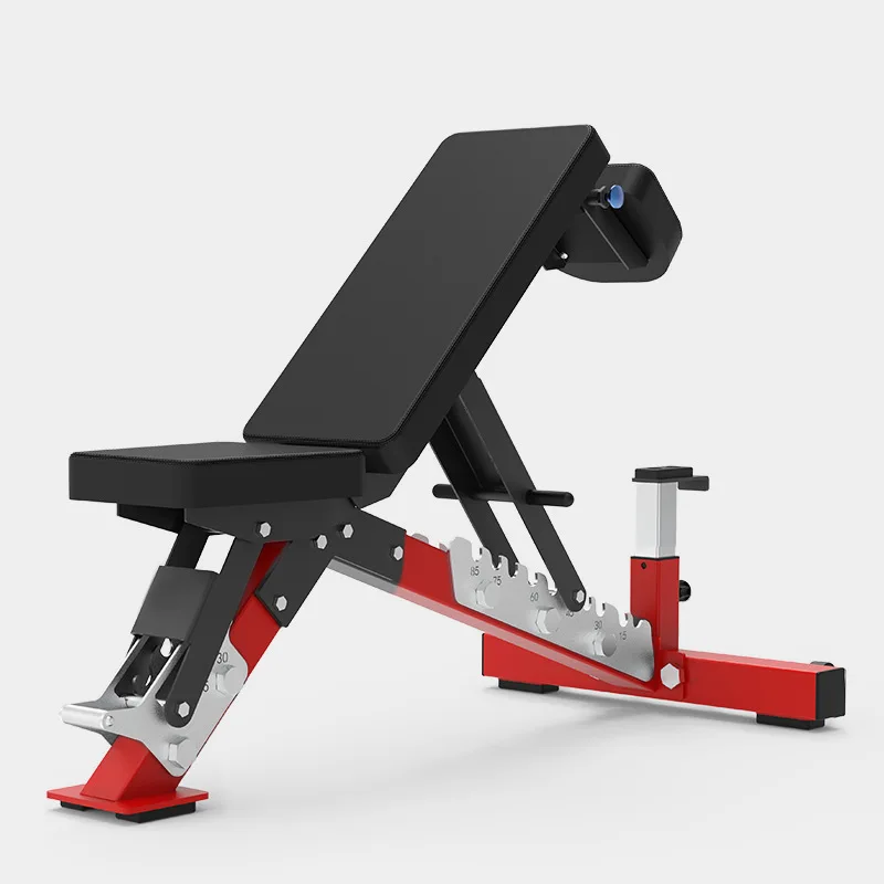 Available in Three Colors Three-Position Adjustable Dumbbell Bench Sturdy Frame for Home Fitness Enthusiasts