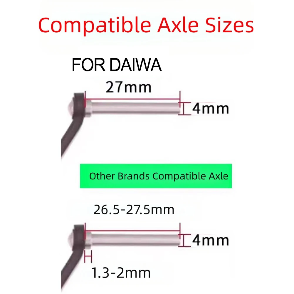 Fishing Reel Knob Corks   Fits For -DAIWA /TATULA /ZILLION Series Aluminum Alloy + Authentic Cork  40*21mm view 6