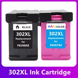 302 Ink Cartridge Replacement For HP 302 302XL DeskJet 1110 2130 for HP302 Envy 4520 NS45 Officejet 3630 3639 5200