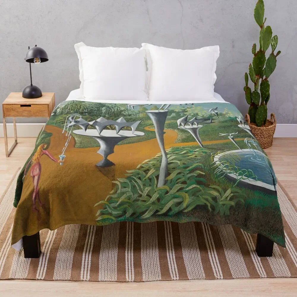 Tiforal, by Remedios Varo Throw Blanket Decorative Sofas cosplay anime Flannels Blankets