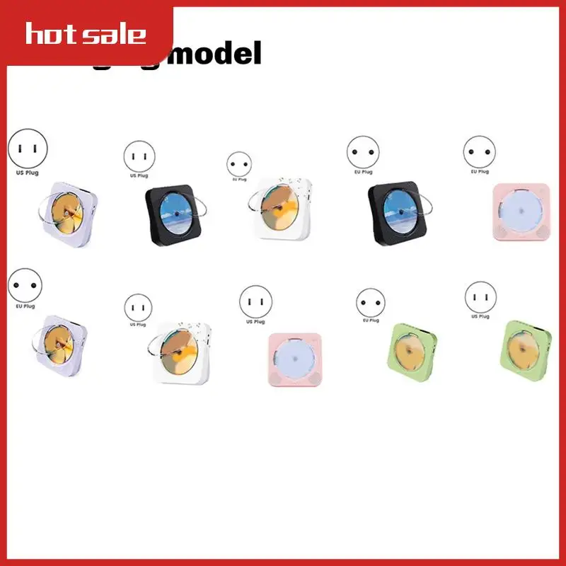 

Portable CD Player KC-718 Bluetooth, Dual Speakers FM Radio, USB, Headphone Mode, Stereo Sound Purple US Plug