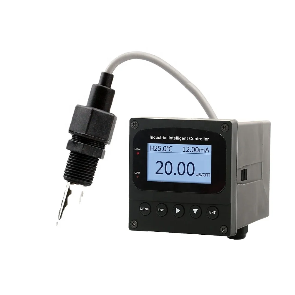 

GWQ-EC200 RS485 Isolated transmission output LCD backlight switch function conductivity controller