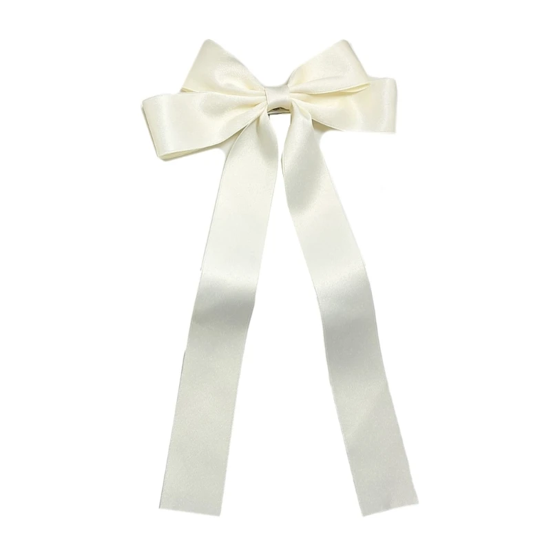 สีดำและสีขาวผม Bows สำหรับผู้หญิงและสาวแฟชั่นโบว์ผมคลิป Bowknot Barrettes คลิปผมเครื่องประดับผม