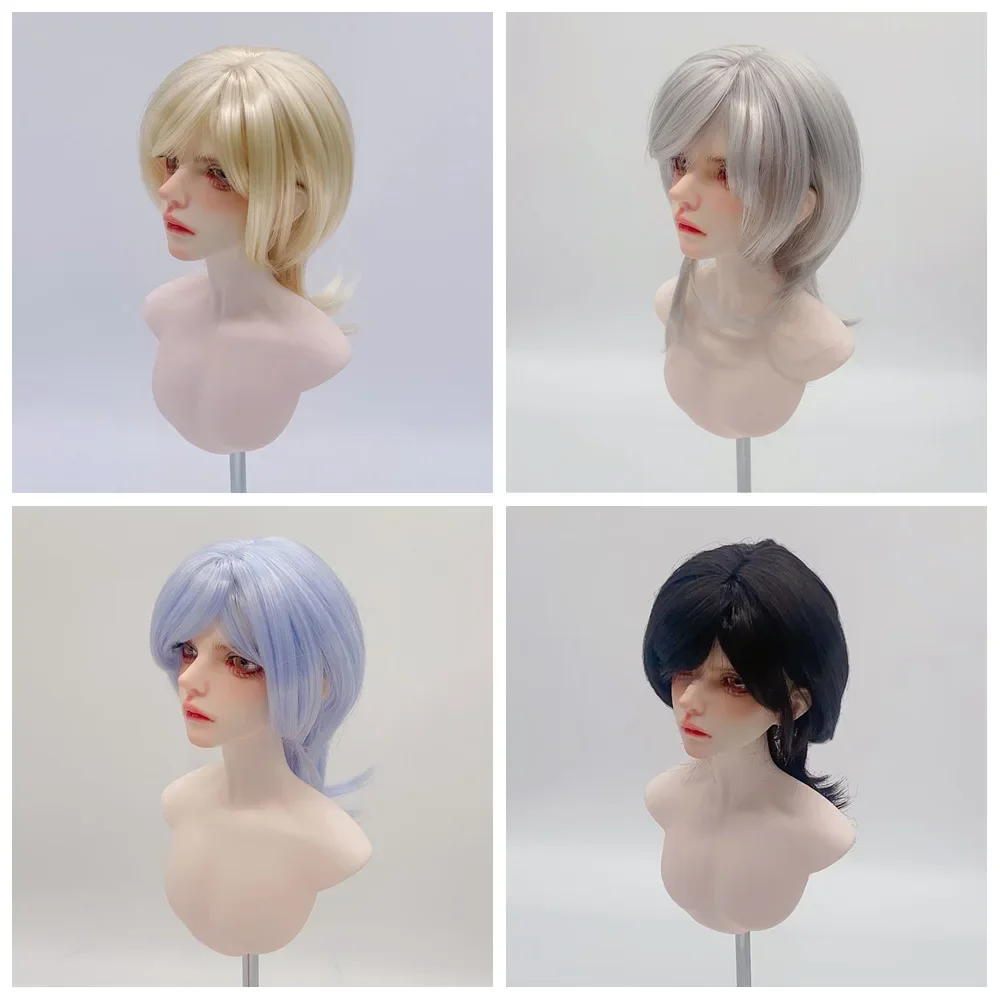 

BJD Doll Wig 30cm/60cm Doll Hair Wolf Tail Hair (head Circumference 22-23/15.5-17.5cm) Doll Accessories Toys for Girls