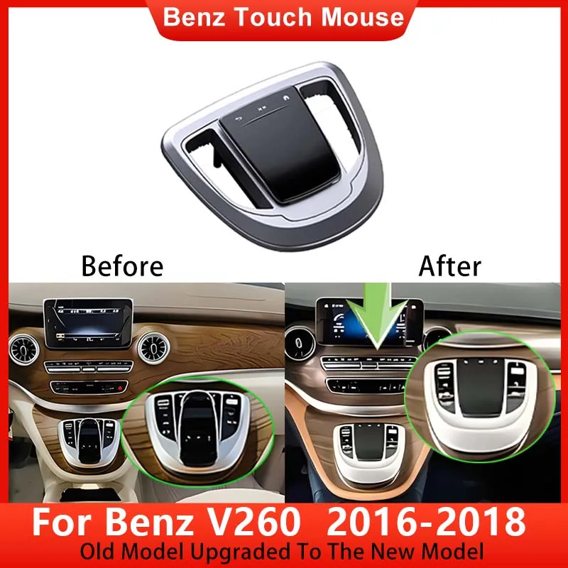 

Newly upgraded original car central control knob joystick touch mouse multimedia buttons For Mercedes Benz V260 Class 2016-2018