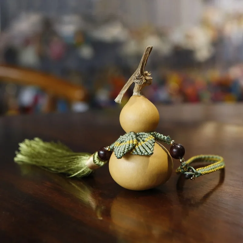 Gourd Key Chain Pendant for Rearview Mirror Cars for Cars, Bag, Dress Accessories Charmd And Home Decor Fringed Pendant