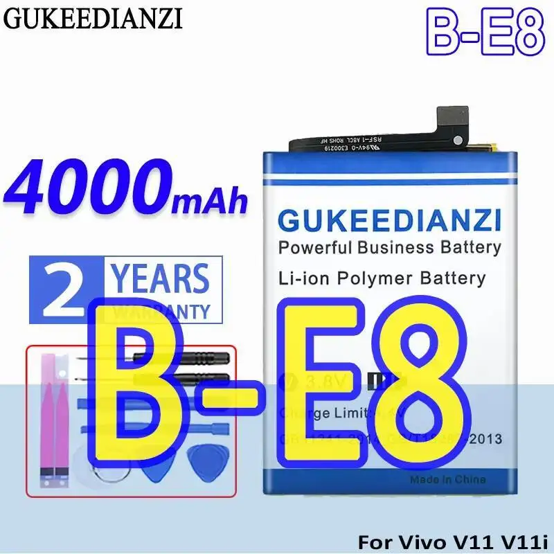 

Аккумулятор мобильного телефона 4000 мАч для Vivo V11 V11i Y97 1806 V1813T V1813A, экологически чистый B-E8, долговечный