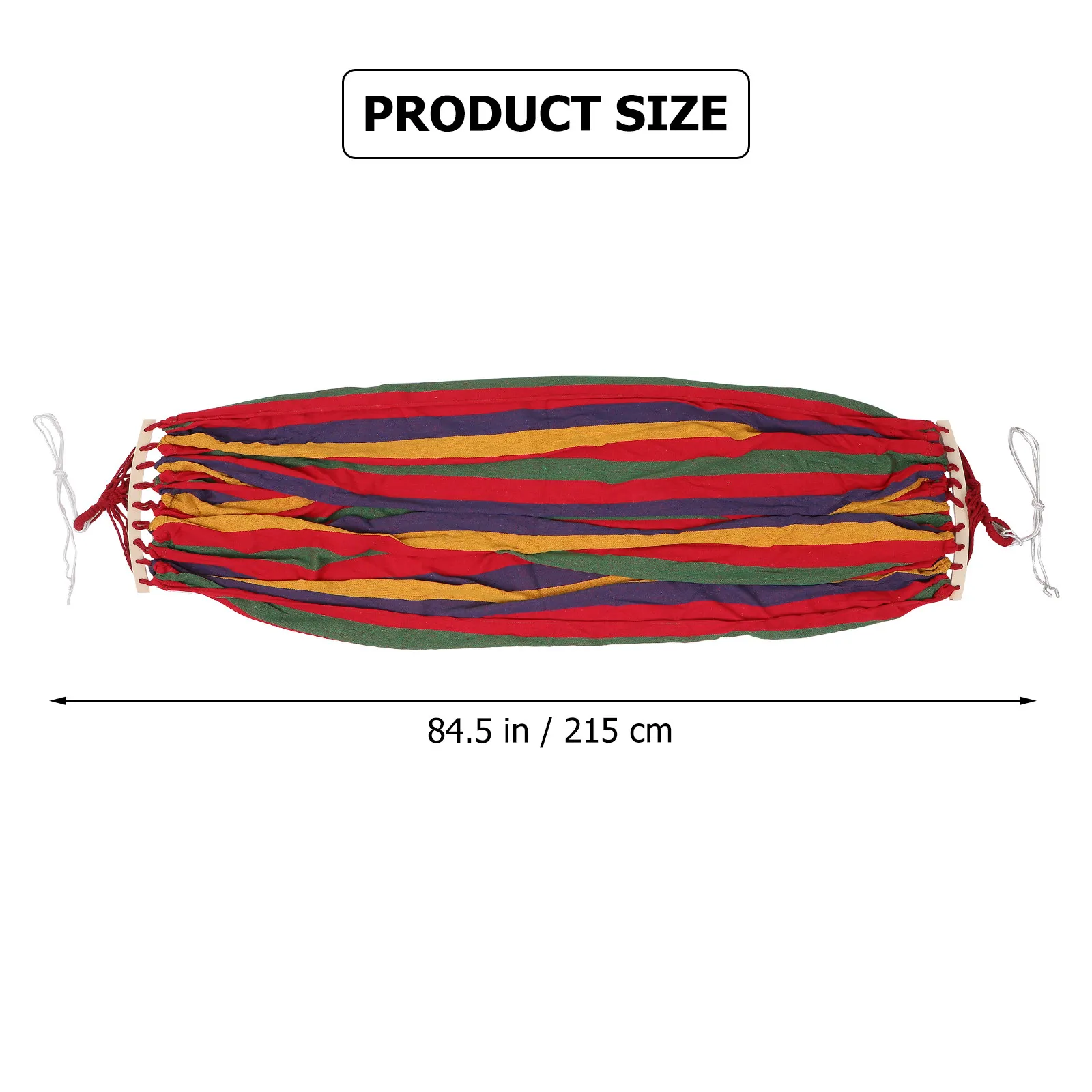 Heavy Duty Foldable Hammock 150Kg Load Capacity Anti-Tip Design for Camping Hiking Beach Travel Garden Backyard Outdoor Use