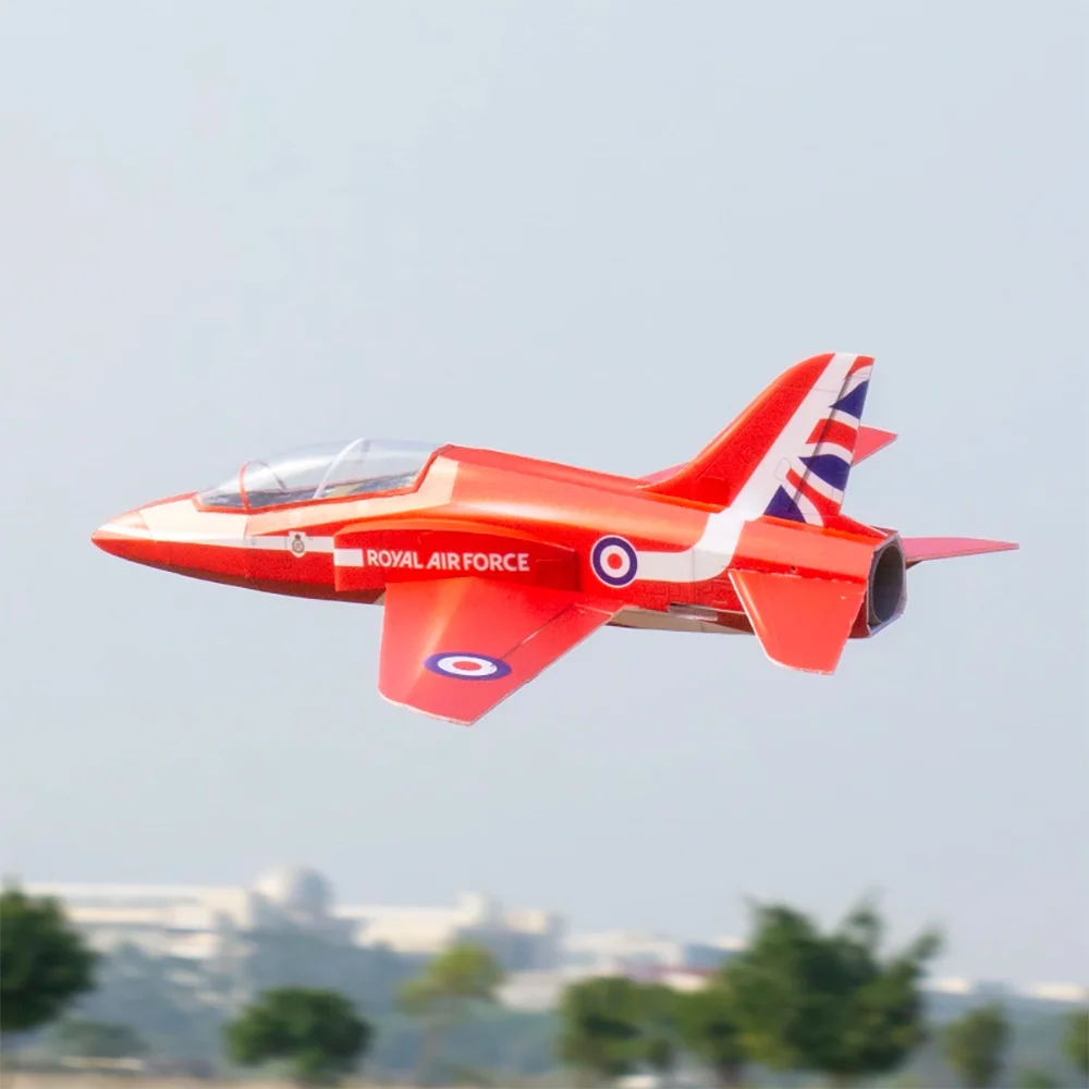 MinimumRC BAE Hawk Red Arrow 30mm EDF 1S 380mm Wingspan RC Airplane KIT+EDF