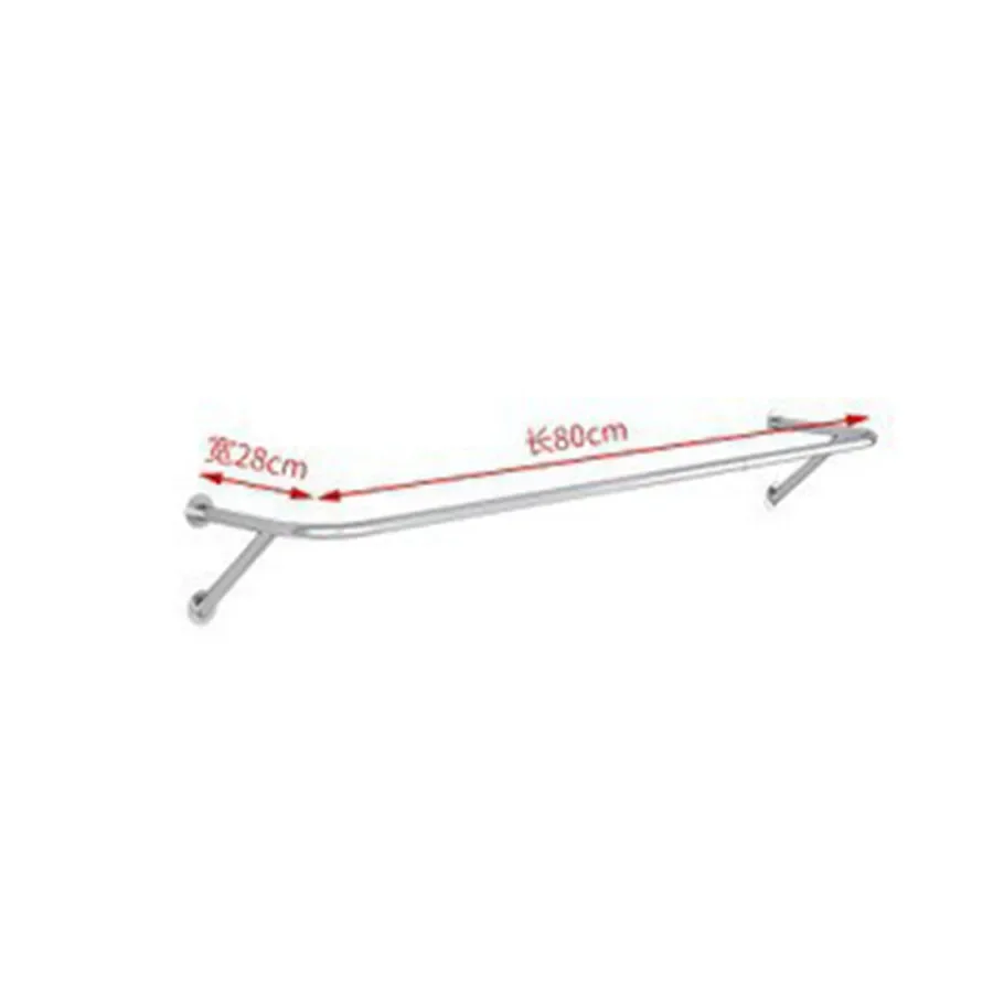 Sliver Cloth Racks Wall Hanging Golden Simple Minimalist Rustic Long Extendable Clothes Hanger Vestidores Hallway Furniture