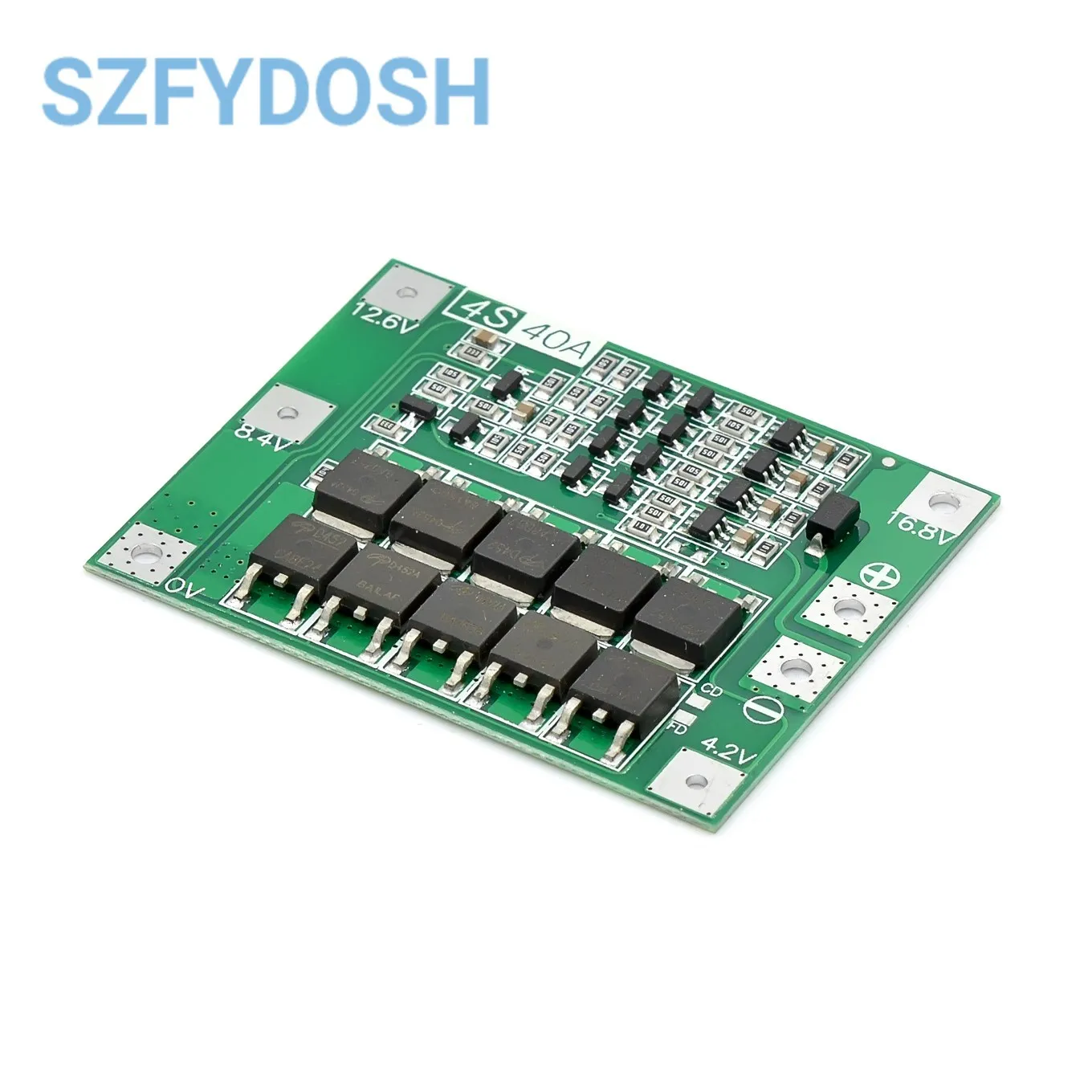 Placa BMS protección batería litio 18650 3S 4S 40A-60A - imagen 3
