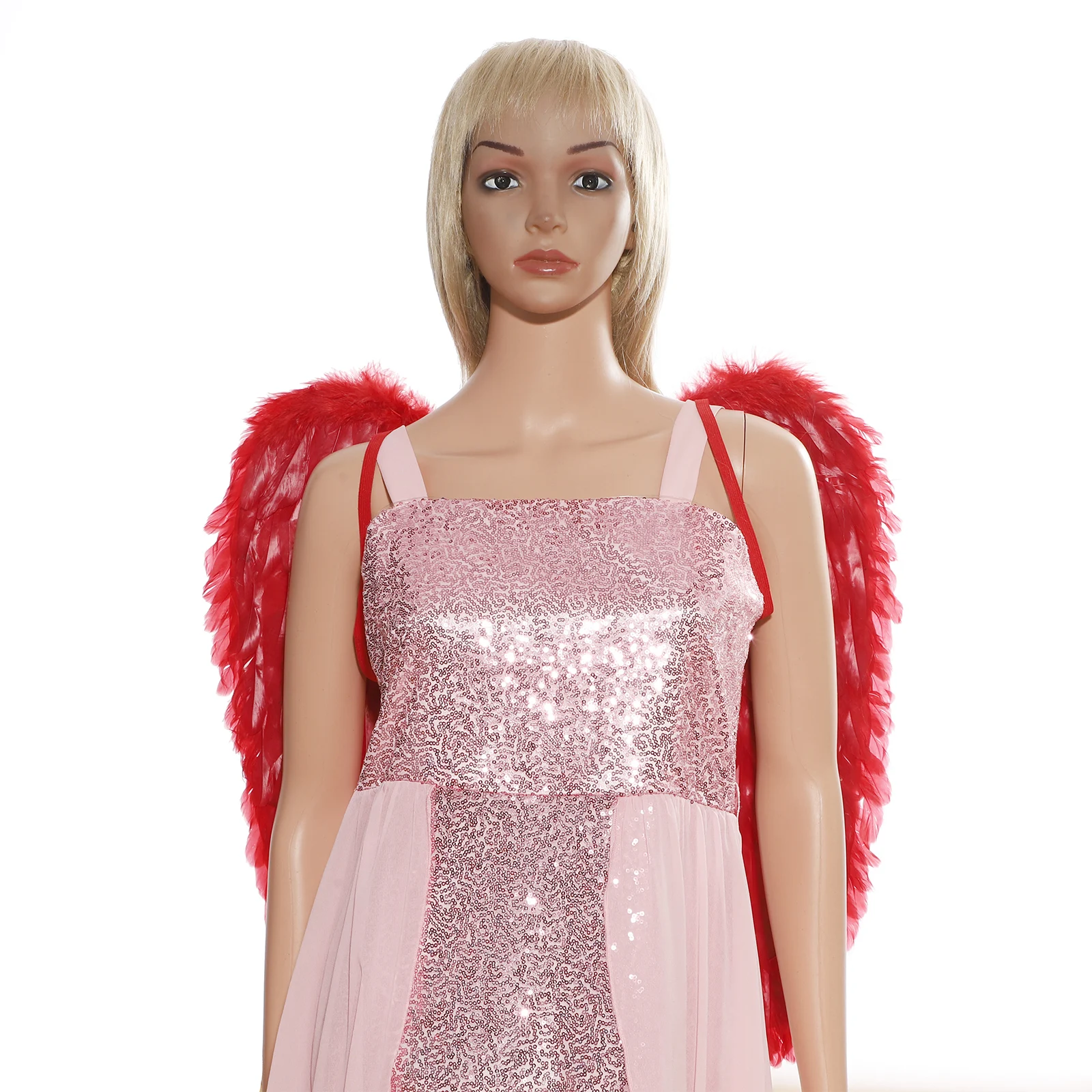 1Pc Adults Kids Handmade Feather Wings Angel Devil Cosplay Wing Costume Accessory Party Supply Props for Themed Party Masquerade