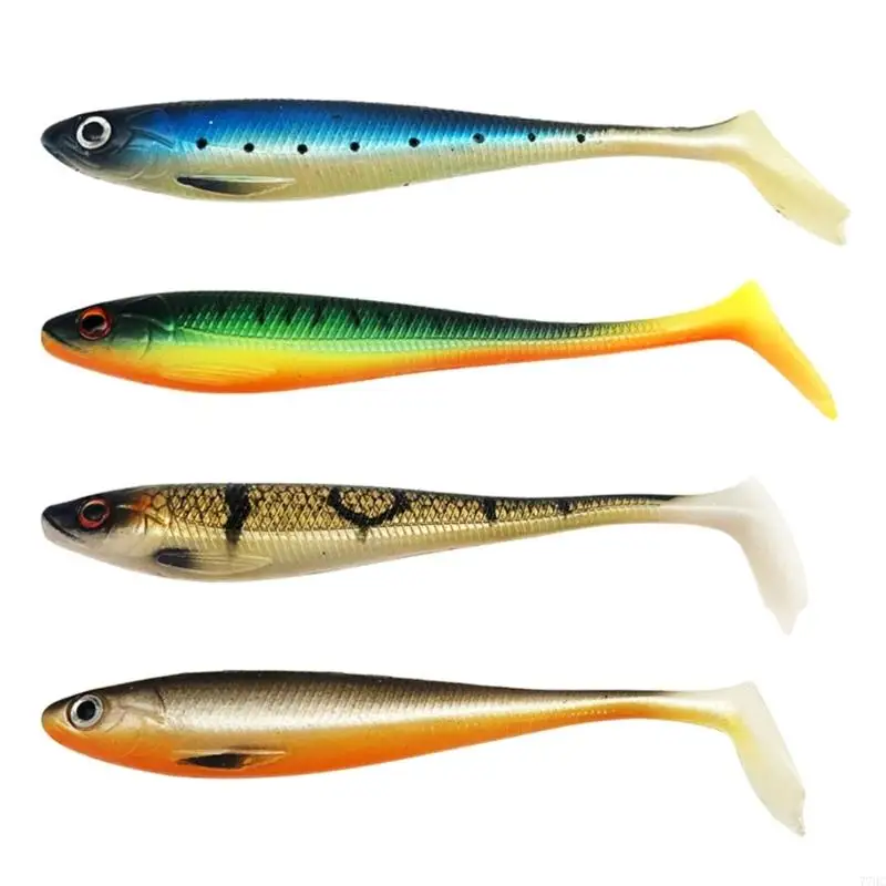 

77HC Paddle Tail Swimbaits Fishing приманка для плавания Forout Walleye 10 см.