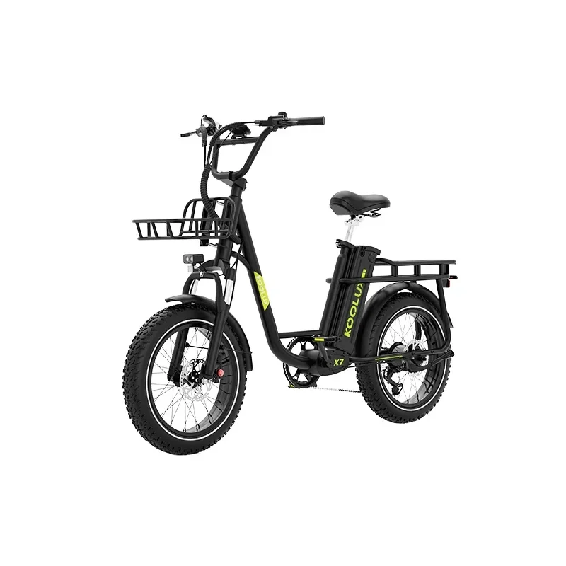AliExpress NONE KOOLUX X7 E-Bike 750W Powerful Motor 48V25AH Removable Battery E-bike City Commuting 20*4.0 inch Fat Tire Mountain Electric Bike