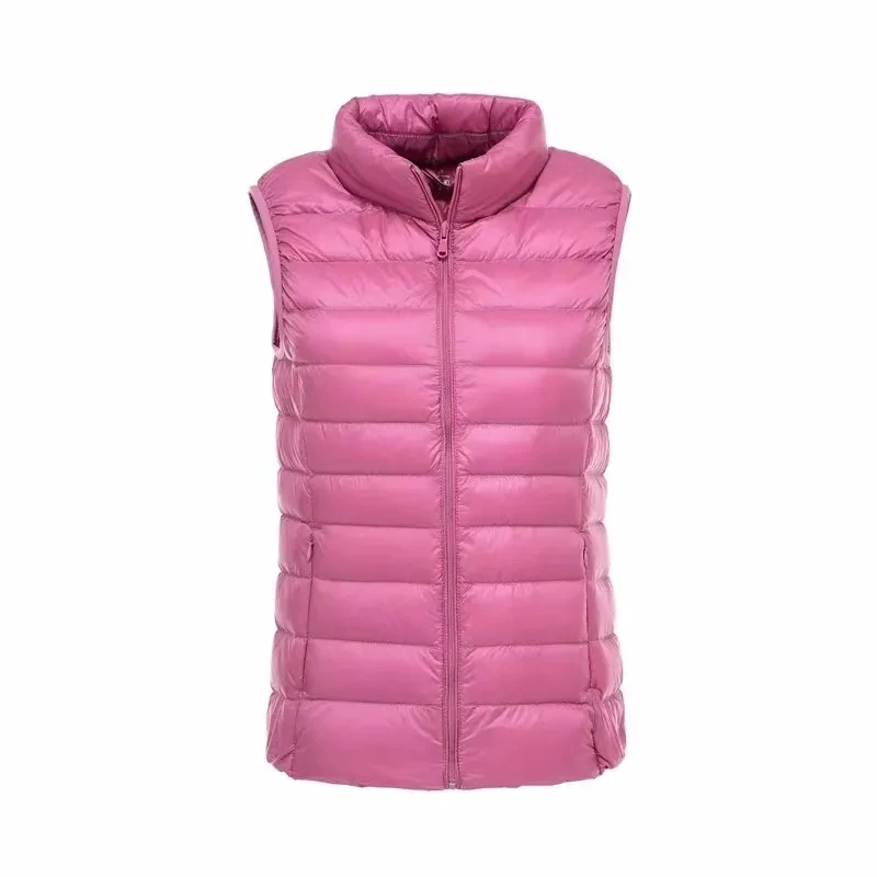 Kobiety w średnim wieku Wiosna Jesień Kamizelka Kurtka Slim zamek błyskawiczny Bez rękawów Krótki płaszcz Plus rozmiar Kobiece kamizelki patchworkowe Casual Tops