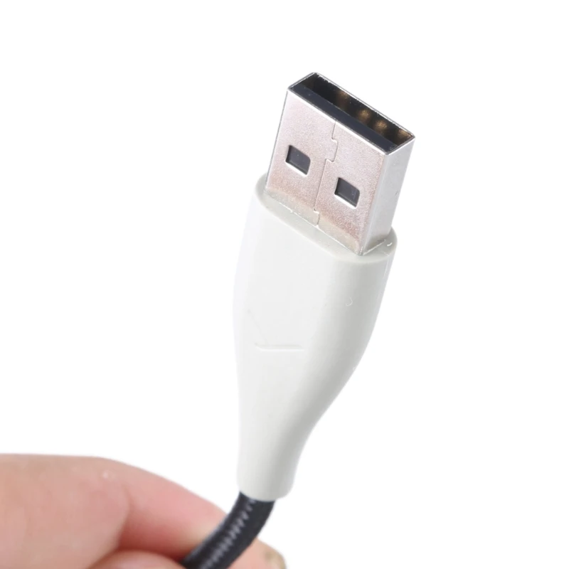 substituição usb trançado nylon para tipo c, fone ouvido mmx100 com som altamente claro