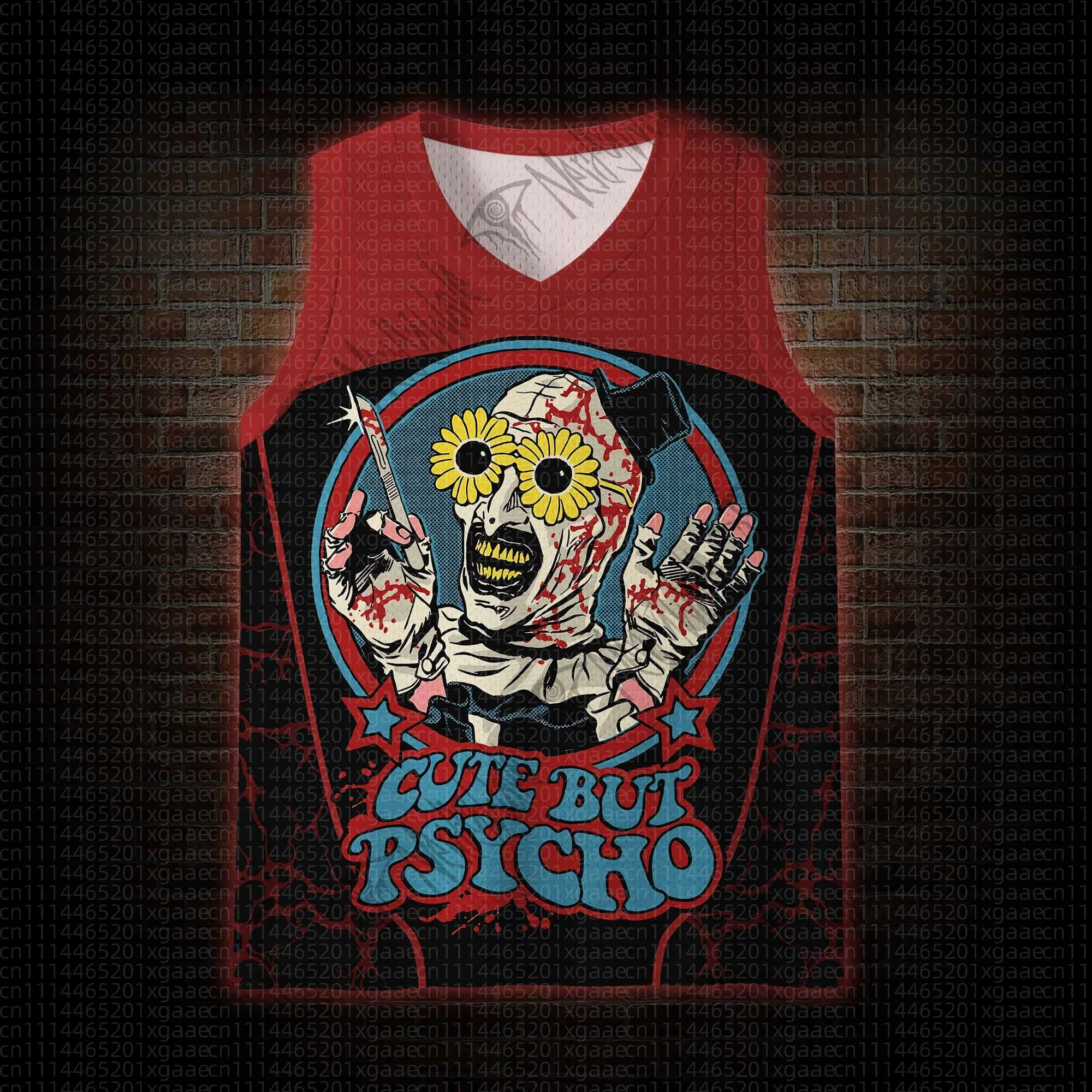 2026 New Movie Sports Fashion Adult and Children V-neck Vest Street View Clothing Gothic Horror Fan Gift