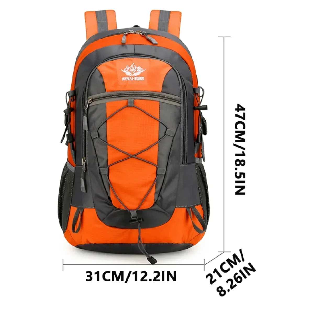 Waterproof hiking backpack, lightweight outdoor hiking bag, high-quality large capacity travel bag for hiking