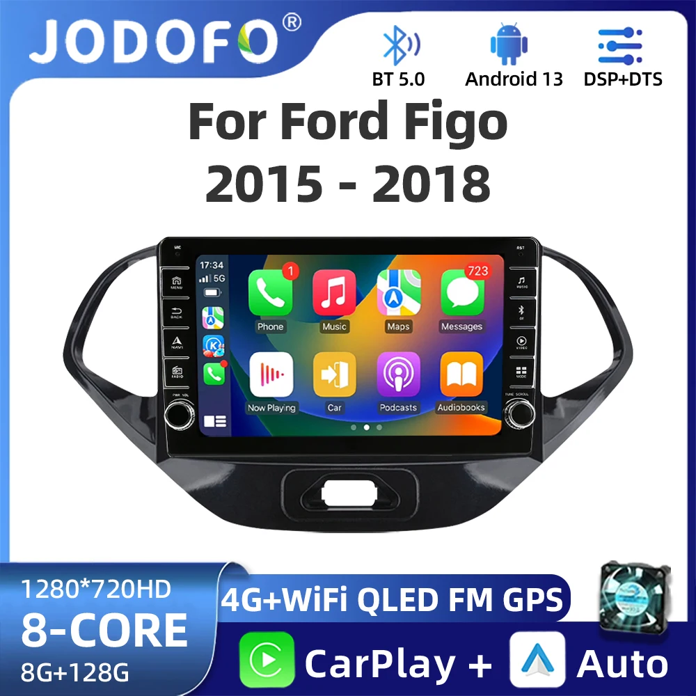 

Android13 For Ford FIGO KA 2015 2016 2017 2018 Car Radio Multimedia Player Navigation No 2din DVD Stereo Head Unit WIFI Screen