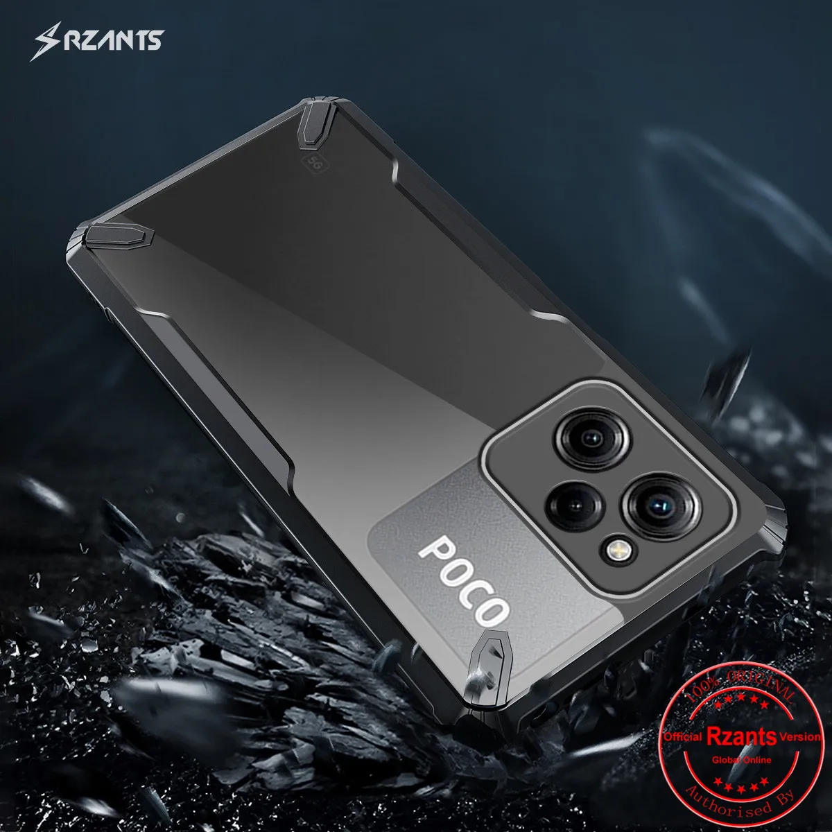 Rzants For Xiaomi Poco X5 Pro 5G Full Clear Case Crystal Cover Ultra Slim Thin Casing Camera Protection Phone Shell