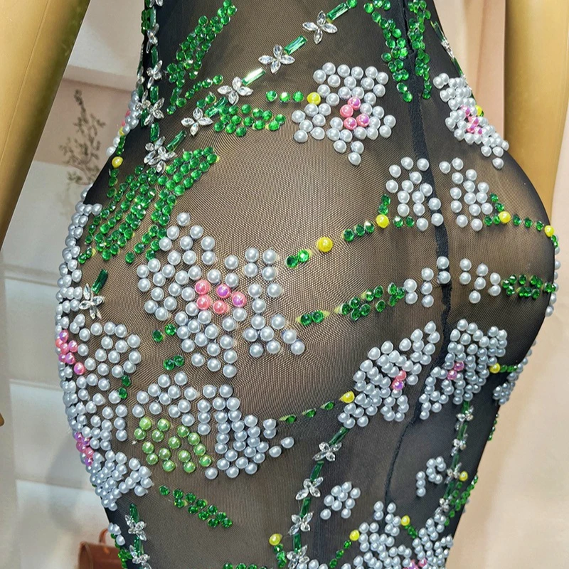 خريف جديد مثير منظور حجر الراين الورك تنورة ملكة جمال الكون يختار الملابس الجميلة الحفل المضيف مساء Vestidos De Festa