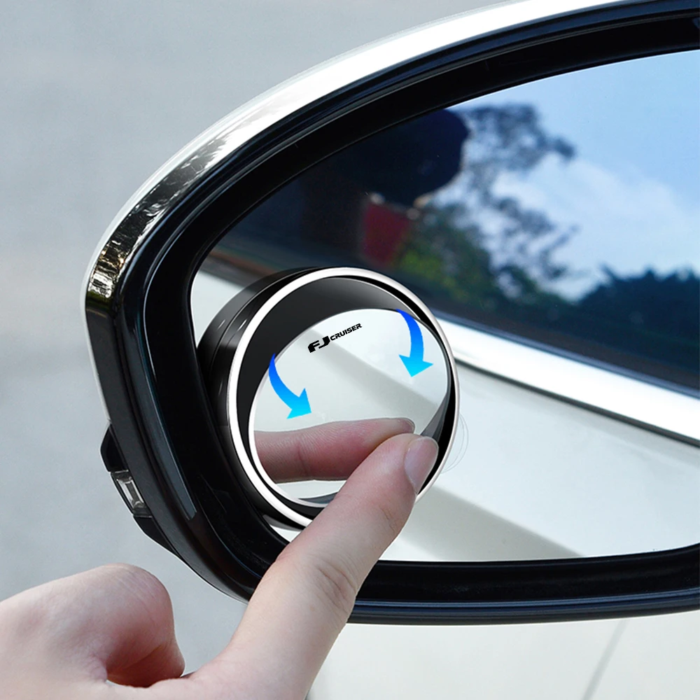 for Toyota FJ Cruiser 2pcs car sucker mirror Small blind spot mirror accesorios