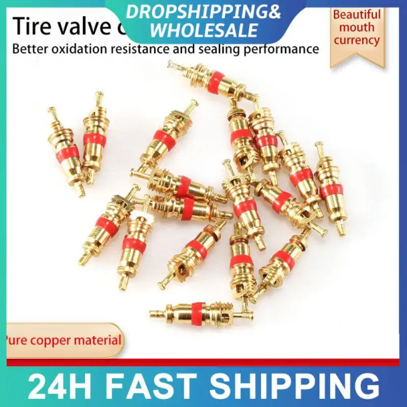 Pure Copper Bike Valve Core Reliable Bike Accessories Alloy Mouth Core Anti-corrosion Tire Valve Core Factory Direct Wholesale