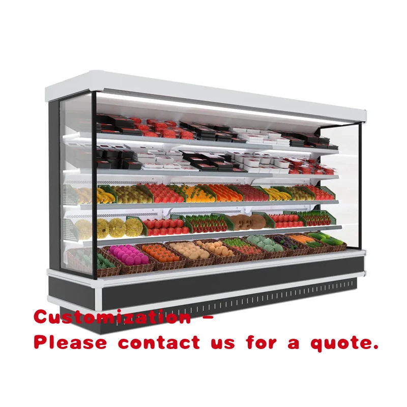 

custom.Hot Sale Double-Door Freezer Upright Glass Display Drink Fridge Showcase Cooling Single-Temperature Style