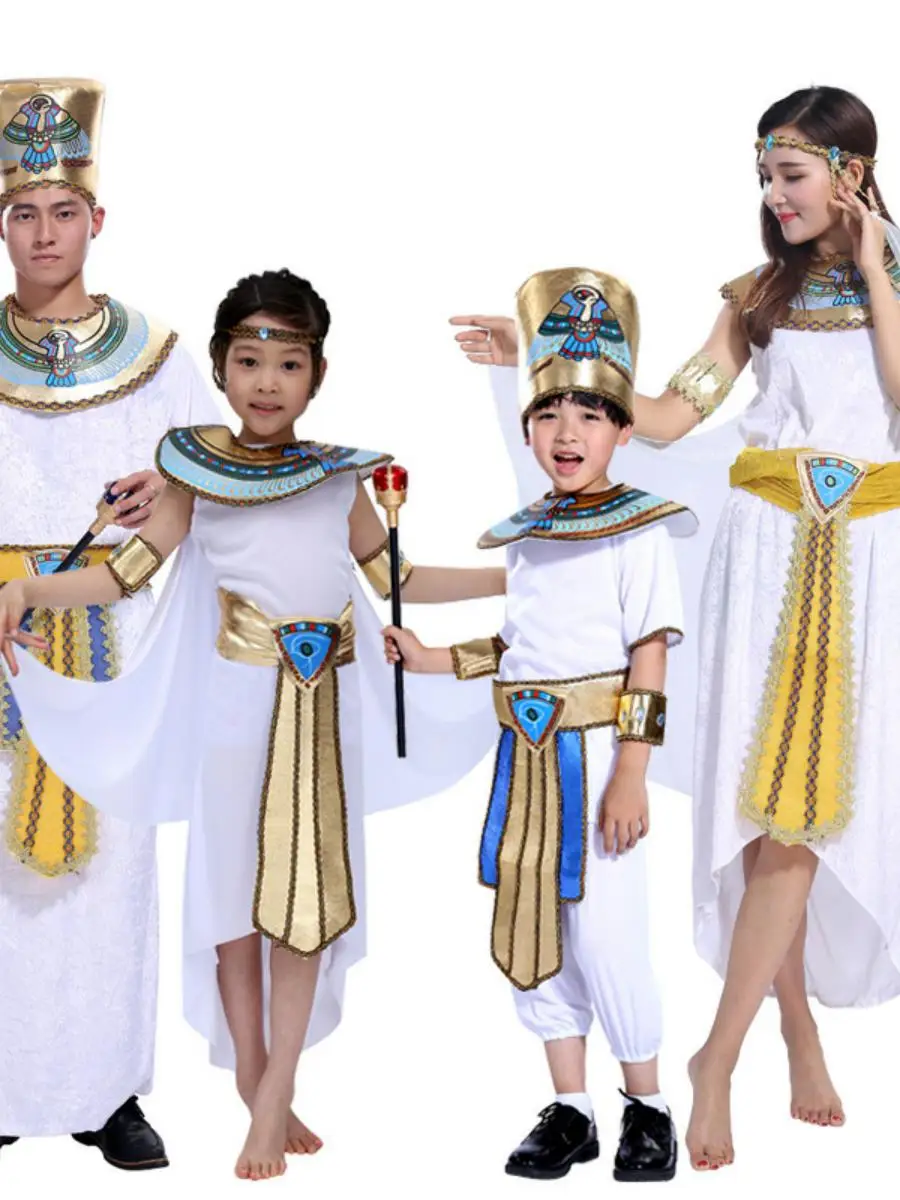 

Костюм на Хэллоуин, фараон, королева, король, принц, халат, ролевая игра, длинный доктор, размер для взрослых, египетский бог, Клеопатра, наряд для пар