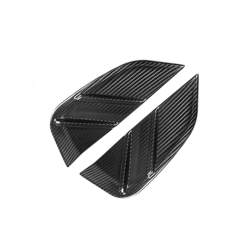 Dry Carbon Fiber Replacement Side Fender Cover For BMW G80 G81 G82 G83 M3 M4 2021-IN MP Style Side Air Intake Vents Cover Trim