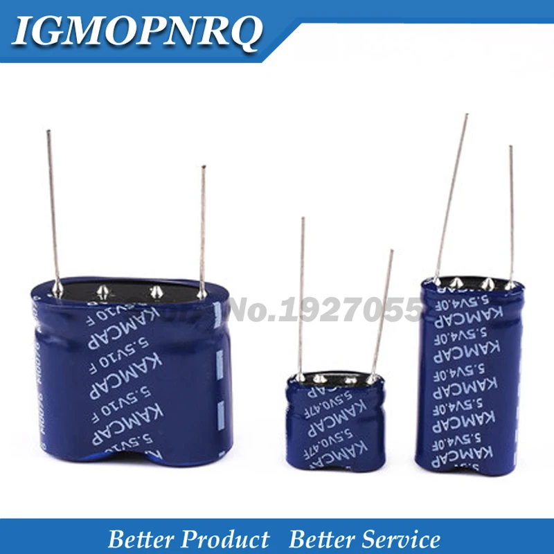 1PCS Super Capacitor Farad Capacitor ประเภทผสม 5.5V 0.5F 1F 2F 3.5F 4F 5F 7.5F 10F 15F