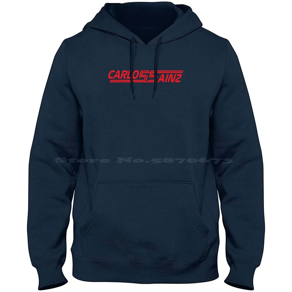 Carlos Sainz 55 2022 100% Cotton Hoodie Sainz Carlos Sainz Carlos Sainz 55 Carlos Sainz Sainz 2022 Team 2022 Racing Sport