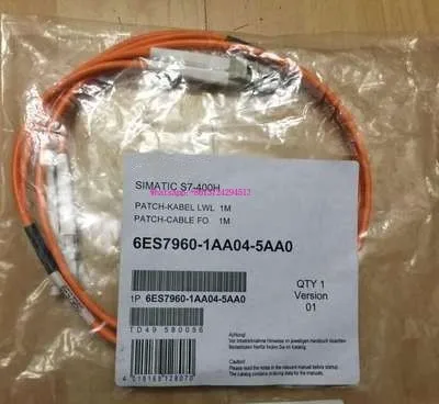 6ES7960-1AA04-5AA0 SIMATIC S7-400H, adapter cable LWL 1m for synchronization module，Brand new and original