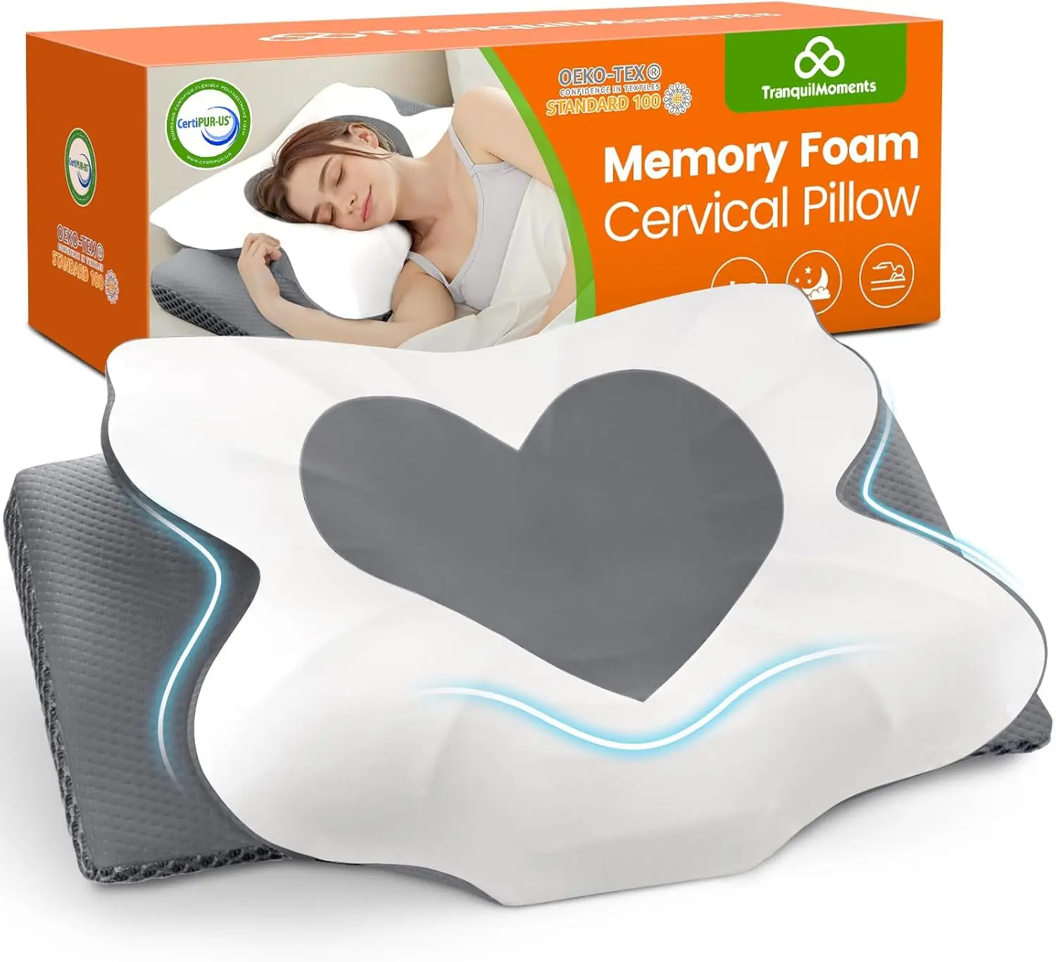Memory Foam Neck Pi…