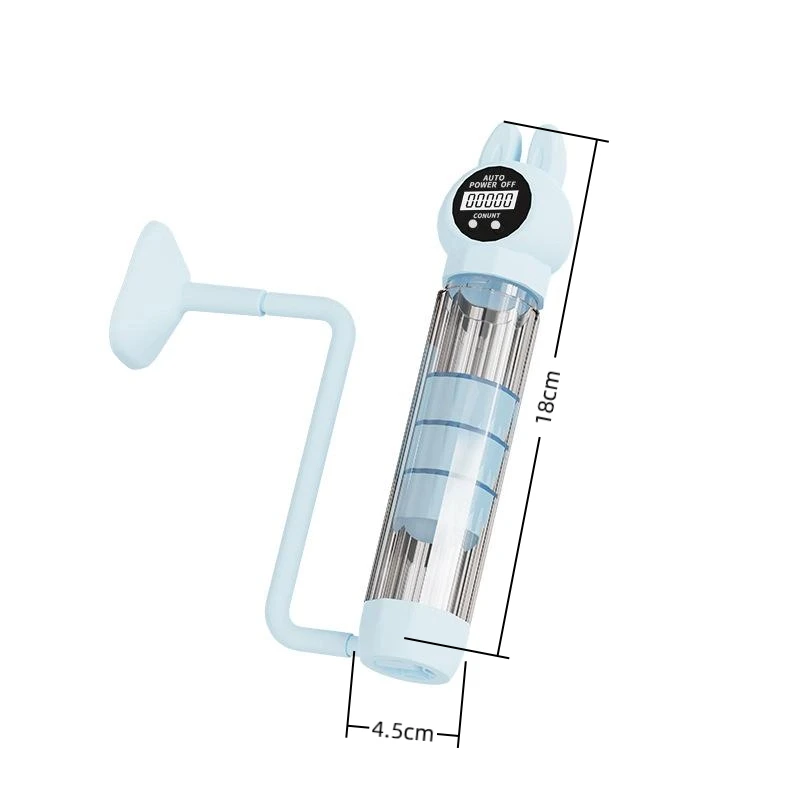 1 قطعة جهاز تمرين التنفس مع عداد؛ ميزة تجديد الجلد والدمبل المقاوم القابل للتعديل #6