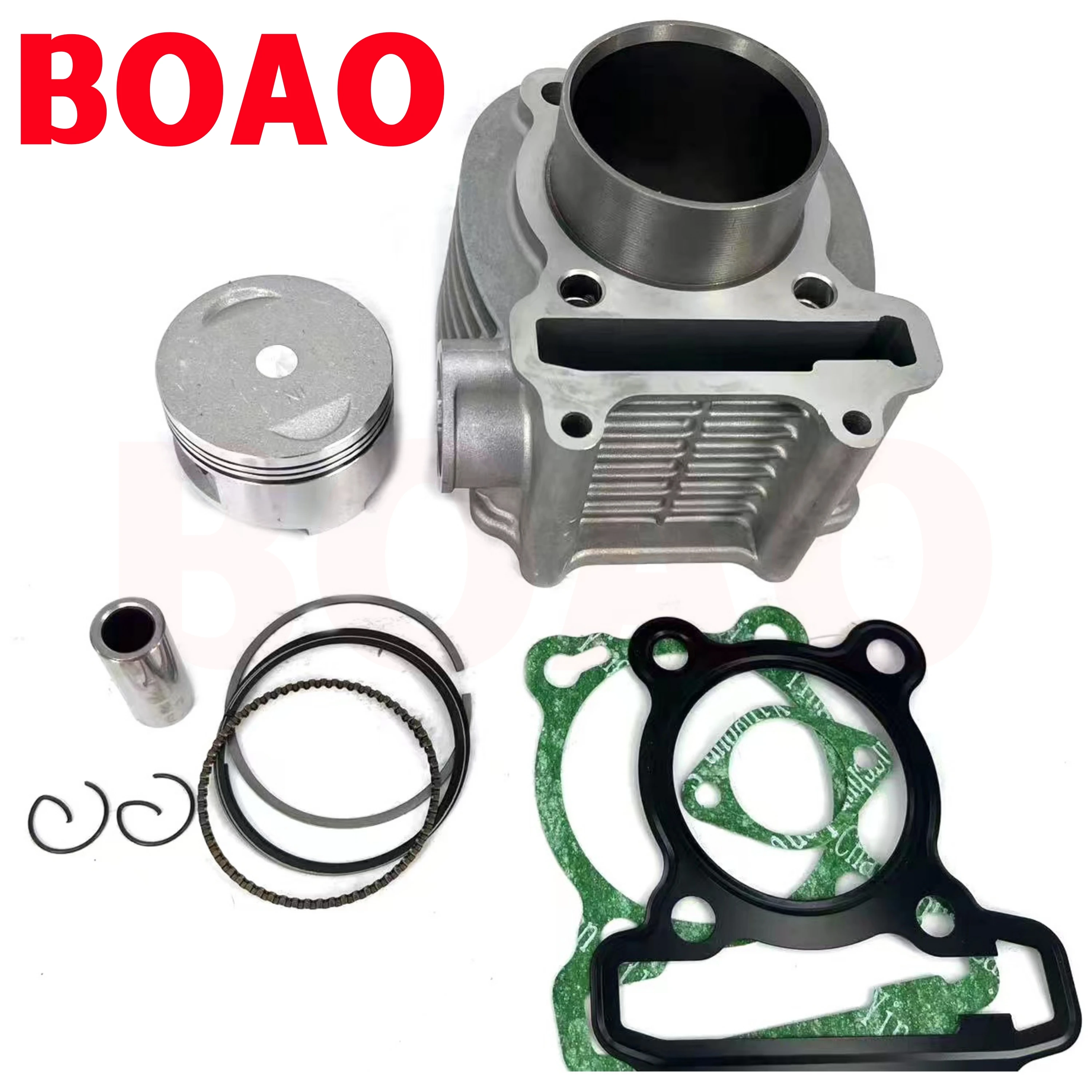 Scooter 57.4mm Big Bore Racing Cylinder Kit for Sym GR125 XS125T Symphony Sr Orbit Jet 4 125 Upgrade from 125cc to 150cc 4T