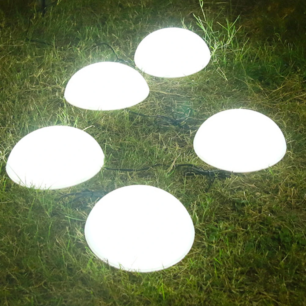 

Premium Solar Hemisphere Ground Lights Outdoor ABS Garden Yard Light nament Energy Saving Decorative Lawn Lamp for Park