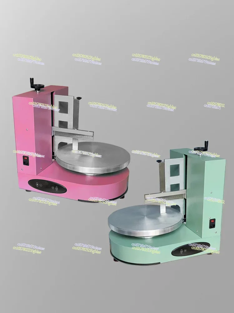 Cake spattering machine Automatic intelligent birthday cake spreader Embryo machine Bakery cream machine Equipment artifact